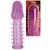 Фиолетовая насадка, удлиняющая половой член - 13,5 см. - Toyfa Basic - в Братске купить с доставкой