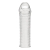 Текстурированная насадка на пенис Clear Textured Penis Enhancing Sleeve Extension - 16,5 см. - BlueLine - в Братске купить с доставкой