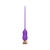Фиолетовый тонкий стимулятор Nipple Vibrator - 23 см. - I-MOON - купить с доставкой в Братске
