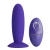 Фиолетовый анальный вибростимулятор Remote Control Vibrating Plug Youth - 11 см. - Baile