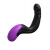 Черно-фиолетовый вибромассажёр простаты Hyper-Pulse P-Spot Massager - Pipedream - в Братске купить с доставкой