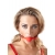 Силиконовый кляп-шар на чёрных ремешках Red Gag silicone - Orion - купить с доставкой в Братске