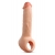 Телесная насадка-удлинитель Thrive 8.75 Inch Realistic Penis Extender Sleeve - 22,2 см. - Blush Novelties - в Братске купить с доставкой