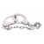 Наручники из металла с длинной цепочкой CHROME HANDCUFFS METAL HANDCUFFS W. KEY - NMC - купить с доставкой в Братске