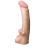 Телесная насадка REAL Standard с усиками на основании - 19 см. - LOVETOY (А-Полимер) - купить с доставкой в Братске