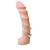 Насадка REAL Standard со спиралевидным узором - 19 см. - LOVETOY (А-Полимер) - купить с доставкой в Братске