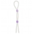 Прозрачное эрекционное кольцо-лассо SILICONE LASSO COCK RING DUAL BEADS - NMC - в Братске купить с доставкой
