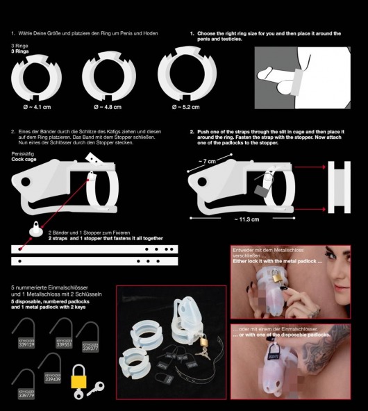Набор для мужского пояса верности Cock Cage Set - Orion - купить с доставкой в Братске