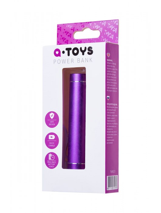 Портативное зарядное устройство A-toys 2400 mAh microUSB - A-toys - купить с доставкой в Братске