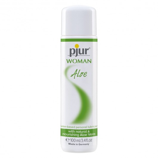 Лубрикант на водной основе pjur WOMAN Aloe - 100 мл. - Pjur - купить с доставкой в Братске