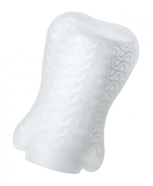 Белый мастурбатор A-Toys Pocket Wavy - A-toys - в Братске купить с доставкой