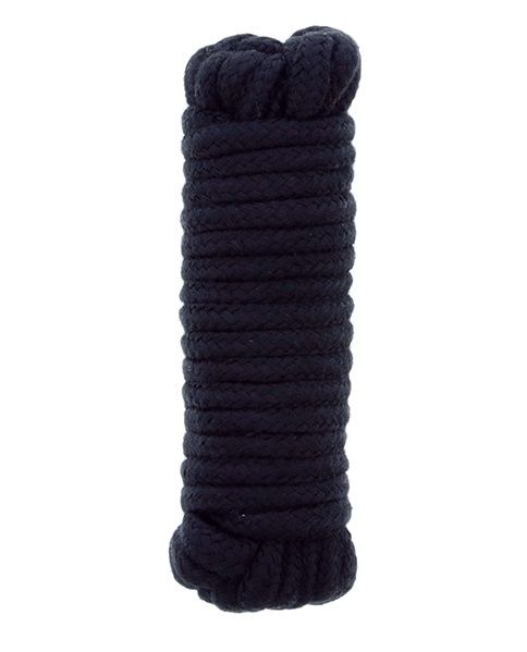 Чёрная веревка для связывания BONDX LOVE ROPE - 5 м. - Dream Toys - купить с доставкой в Братске