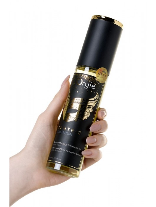 Растительное массажное масло Orgie Tantric Love Ritual - 200 мл. - ORGIE - купить с доставкой в Братске