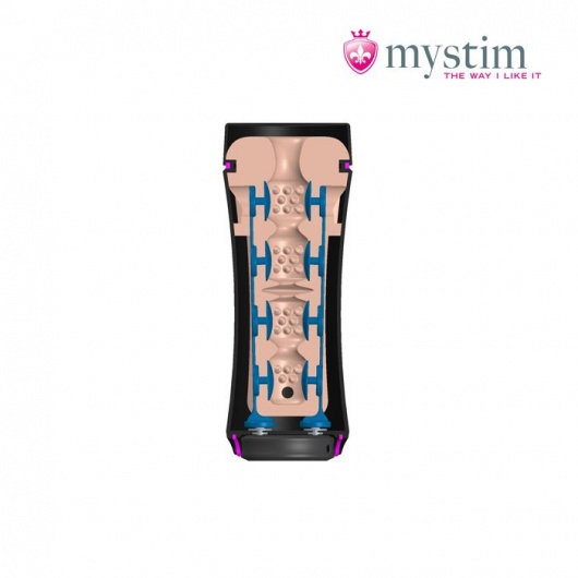Мастурбатор-анус Opus E Donut с возможностью подключения электростимуляции - MyStim - купить с доставкой в Братске