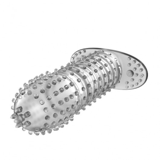 Закрытая прозрачная насадка Crystal sleeve - 12 см. - Erowoman-Eroman - в Братске купить с доставкой