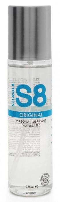 Универсальный лубрикант на водной основе S8 Original Lubricant - 250 мл. - Stimul8 - купить с доставкой в Братске