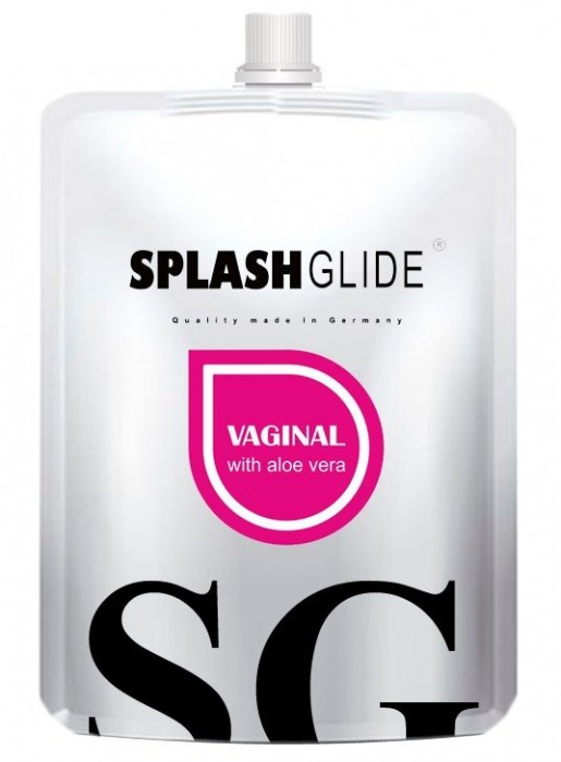 Ухаживающий лубрикант на водной основе Splashglide Vaginal With Aloe Vera - 100 мл. - Splashglide - купить с доставкой в Братске