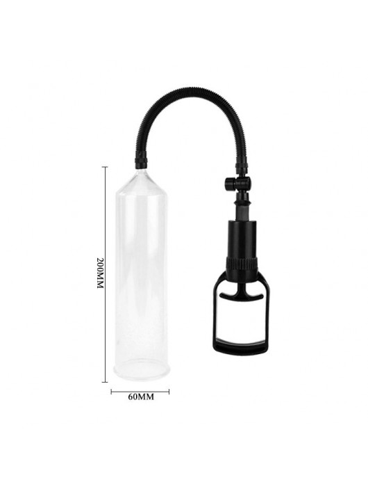 Поршневая мужская помпа с насадкой - Baile - в Братске купить с доставкой