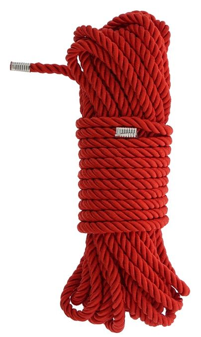 Красная веревка DELUXE BONDAGE ROPE - 10 м. - Dream Toys - купить с доставкой в Братске