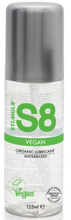 Веганский лубрикант на водной основе S8 Vegan Lube - 125 мл. - Stimul8 - купить с доставкой в Братске