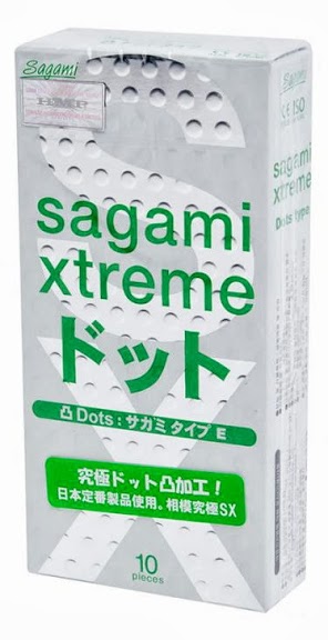 Презервативы Sagami Xtreme Type-E с точками - 10 шт. - Sagami - купить с доставкой в Братске