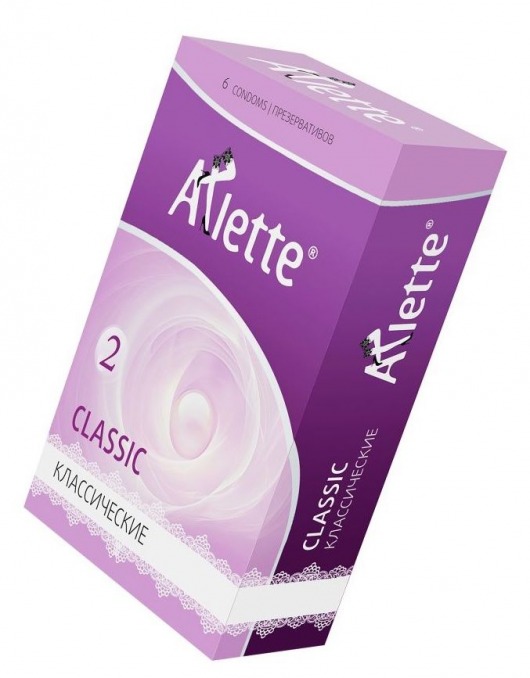 Классические презервативы Arlette Classic - 6 шт. - Arlette - купить с доставкой в Братске