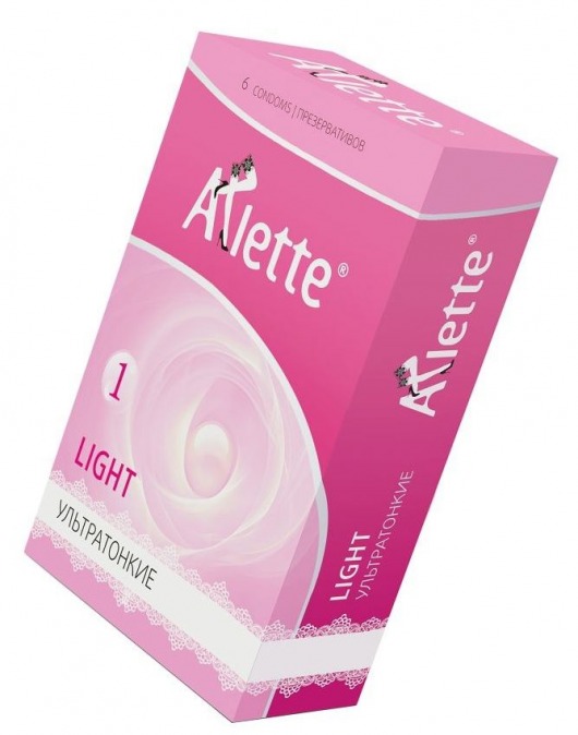 Ультратонкие презервативы Arlette Light - 6 шт. - Arlette - купить с доставкой в Братске