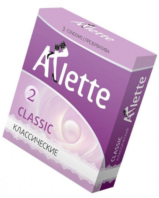 Классические презервативы Arlette Classic - 3 шт. - Arlette - купить с доставкой в Братске