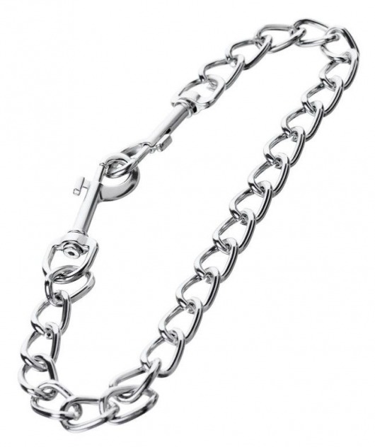 Серебристая соединительная цепочка с двумя карабинами - ToyFa - купить с доставкой в Братске