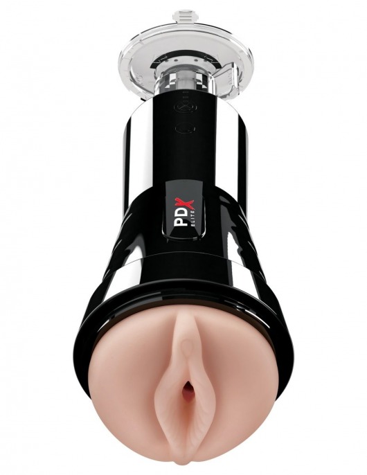 Телесный вибромастурбатор-вагина Cock Compressor Vibrating Stroker - Pipedream - в Братске купить с доставкой