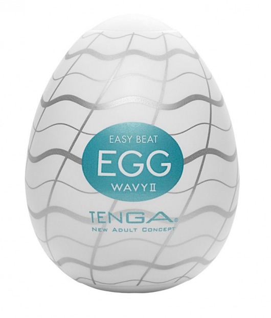 Мастурбатор-яйцо EGG Wavy II - Tenga - в Братске купить с доставкой