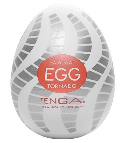 Мастурбатор-яйцо EGG Tornado - Tenga - в Братске купить с доставкой