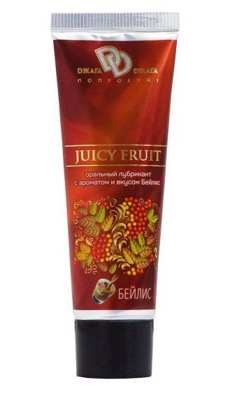 Интимный съедобный лубрикант JUICY FRUIT с ароматом  Бейлис  - 30 мл. - БиоМед - купить с доставкой в Братске