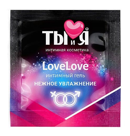 Пробник увлажняющего интимного геля LoveLove - 4 гр. - Биоритм - купить с доставкой в Братске