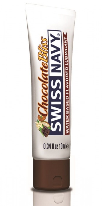 Лубрикант с ароматом шоколада Swiss Navy Chocolate Bliss Lube - 10 мл. - Swiss navy - купить с доставкой в Братске