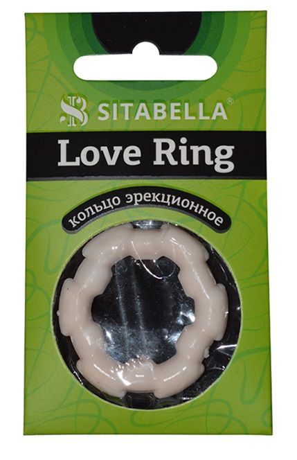 Фигурное эрекционное кольцо из киберкожи - Sitabella - в Братске купить с доставкой