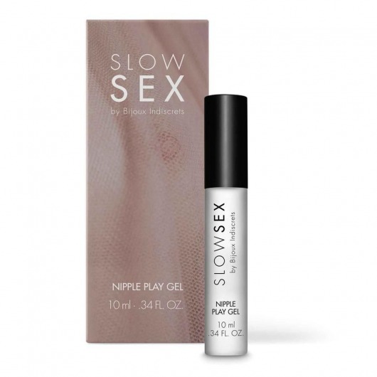 Возбуждающий гель для сосков Slow Sex Nipple Play Gel - 10 мл. - Bijoux Indiscrets - купить с доставкой в Братске