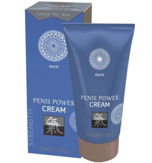 Возбуждающий крем для мужчин Penis Power Cream - 30 мл. - Shiatsu - купить с доставкой в Братске