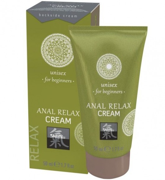 Анальный крем Anal Relax Cream - 50 мл. - Shiatsu - купить с доставкой в Братске