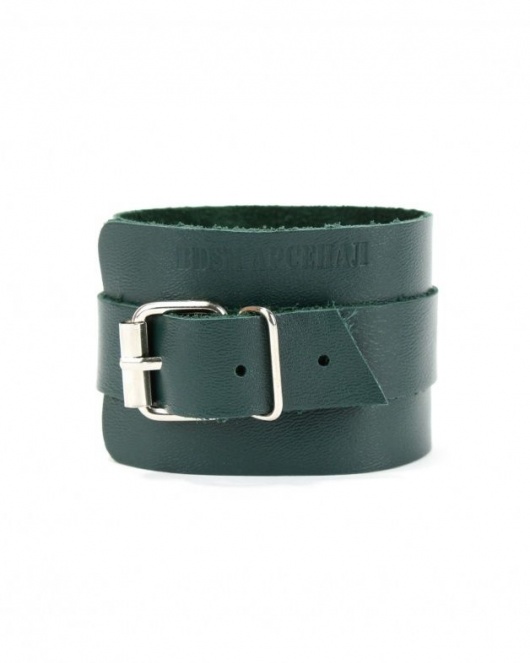 Наручники изумрудного цвета Ladys Arsenal - БДСМ Арсенал - купить с доставкой в Братске