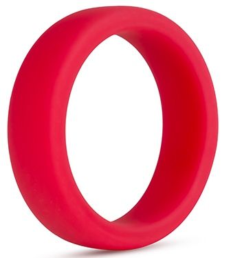 Красное эрекционное кольцо Silicone Go Pro Cock Ring - Blush Novelties - в Братске купить с доставкой