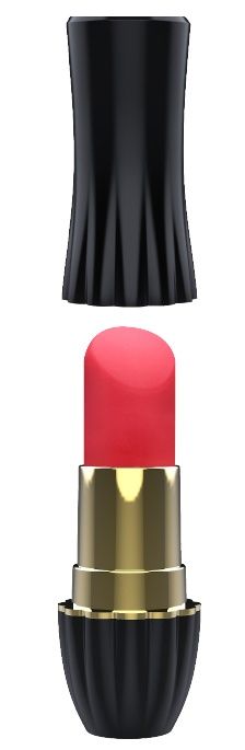 Клиторальный стимулятор-помада LIPSTICK - 9,3 см. - Dream Toys - купить с доставкой в Братске