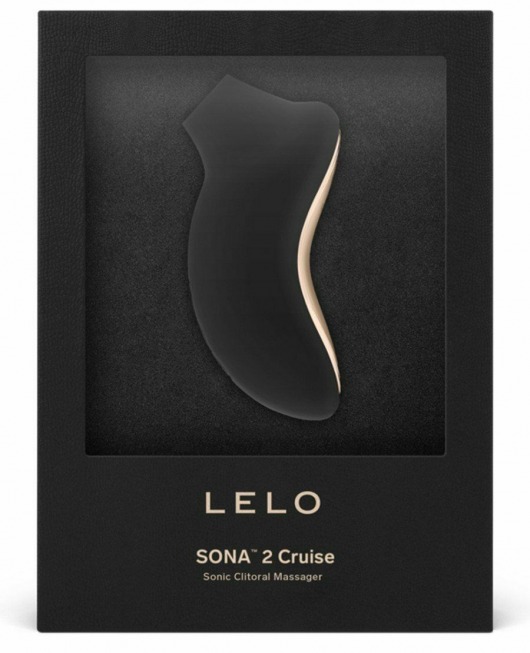 Черный стимулятор клитора Lelo Sona 2 Cruise - Lelo