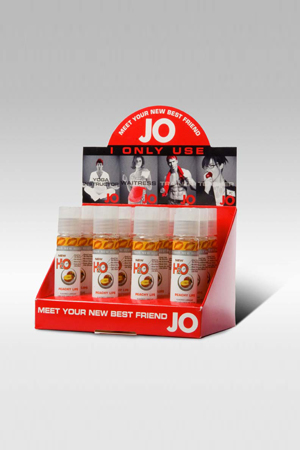 Лубрикант с ароматом персика JO Flavored Peachy Lips - 30 мл. - System JO - купить с доставкой в Братске