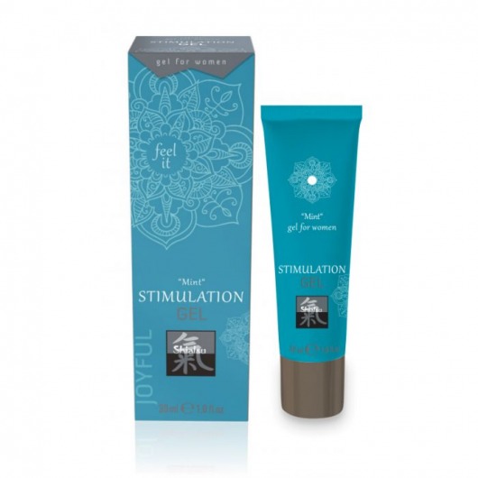 Возбуждающий интимный гель STIMULATION GEL Mint - 30 мл. - Shiatsu - купить с доставкой в Братске