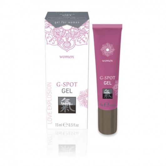 Возбуждающий интимный гель G-SPOT GEL - 15 мл. - Shiatsu - купить с доставкой в Братске