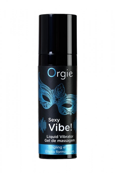 Гель для массажа ORGIE Sexy Vibe Liquid Vibrator с эффектом вибрации - 15 мл. - ORGIE - купить с доставкой в Братске