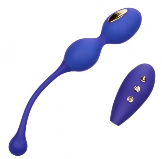 Фиолетовые виброшарики с электростимуляцией Impulse Intimate E-Stimulator Dual Kegel - California Exotic Novelties - купить с доставкой в Братске