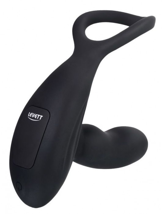 Черный стимулятор простаты Maud с вибрацией - Levett - в Братске купить с доставкой