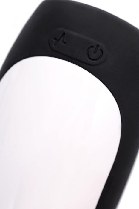 Черно-белый перезаряжаемый мастурбатор Erotist Hailstorm - Erotist Adult Toys - в Братске купить с доставкой